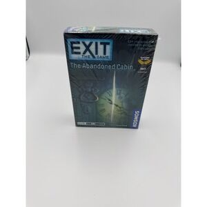 Kosmos EXIT The Game The Abandoned Cabin Escape Room Board Game New Sealed